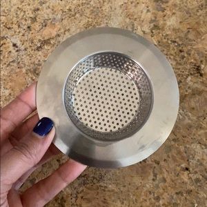 Large sink strainer